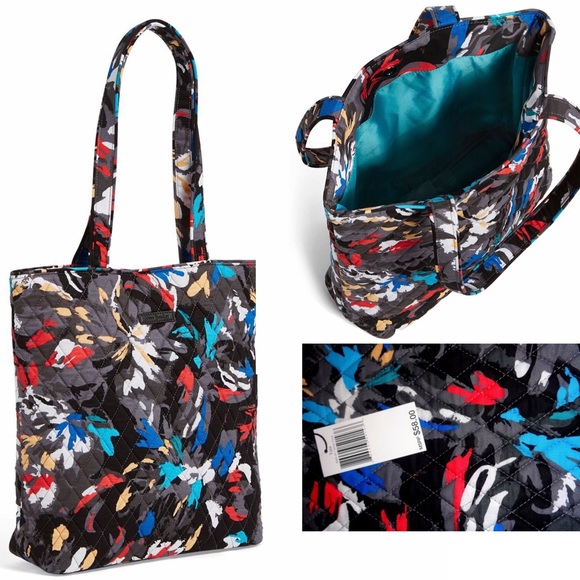 Vera Bradley Splash Floral Tote 👜 Bag - Picture 7 of 8